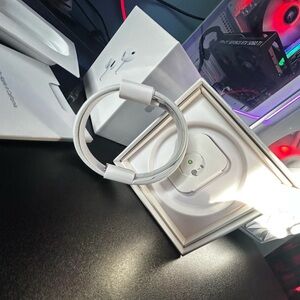 Wireless Earbuds with Charging Case - White